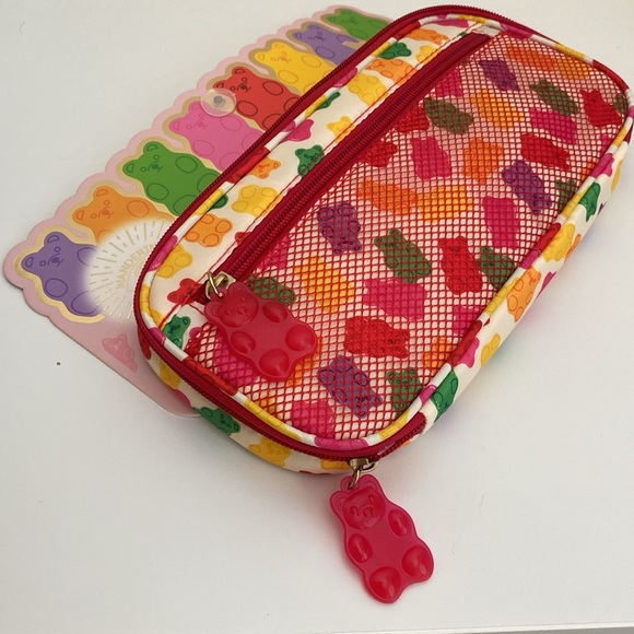 Wandering Moon Gummy Bear Tech Organizer Travel Pouch NWT Multicolored So Cute 🥰 - Picture 2 of 6